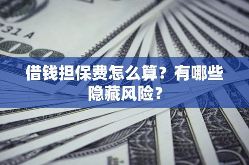 北京借钱担保费怎么算？有哪些隐藏风险？