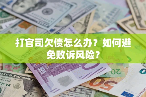 北京打官司欠债怎么办？如何避免败诉风险？