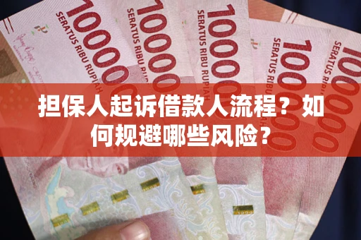 北京担保人起诉借款人流程？如何规避哪些风险？