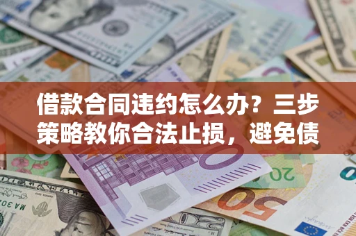 北京借款合同违约怎么办？三步策略教你合法止损，避免债务危机升级